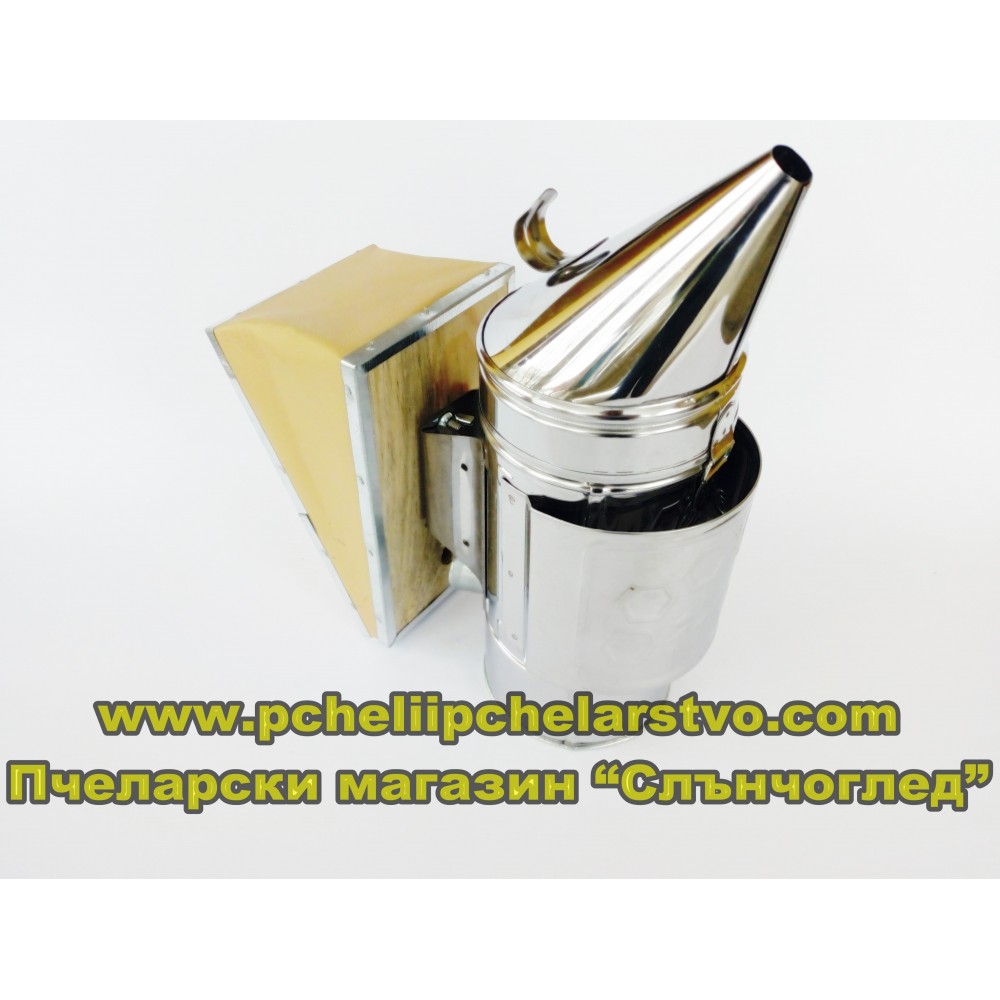 Пушалка голяма INOX естествена кожа